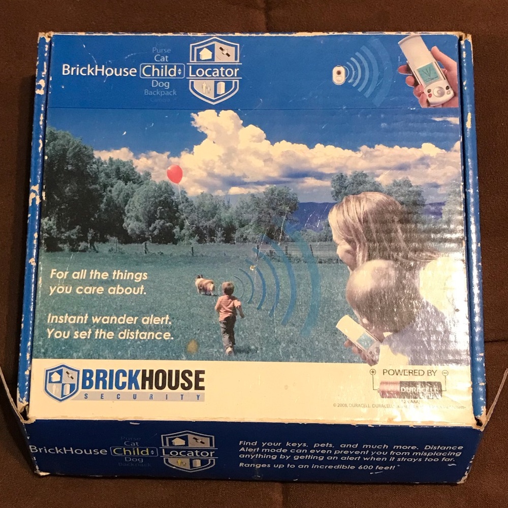 Brickhouse security child locator, complete.